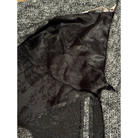 Soft Surroundings St. James Blazer Jacket Open Front Tweed Pockets Size Large - Picture 9 of 14